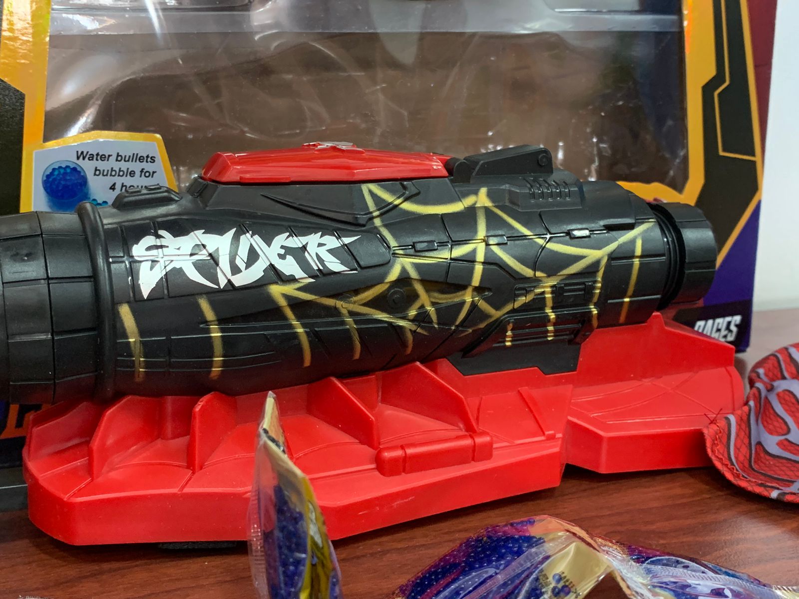 Miniatura 4 de Pistola De Hidrogel Spiderman